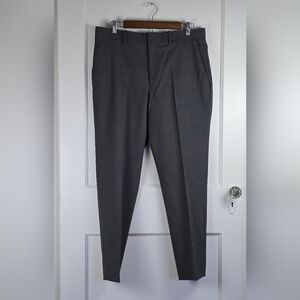 Theory Grey Wool Trousers 33